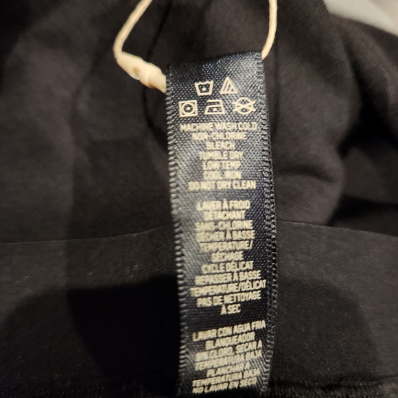 SKIMS Boyfriend Loose Pant Onyx Black sz 4X $58   W-780 - Picture 10 of 13